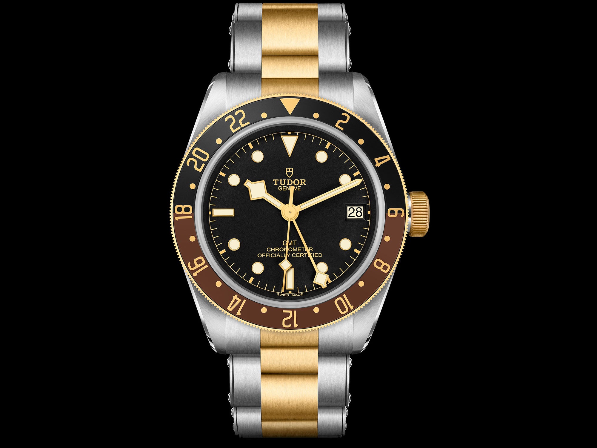 Tudor Black Bay GMT S&G on bracelet
