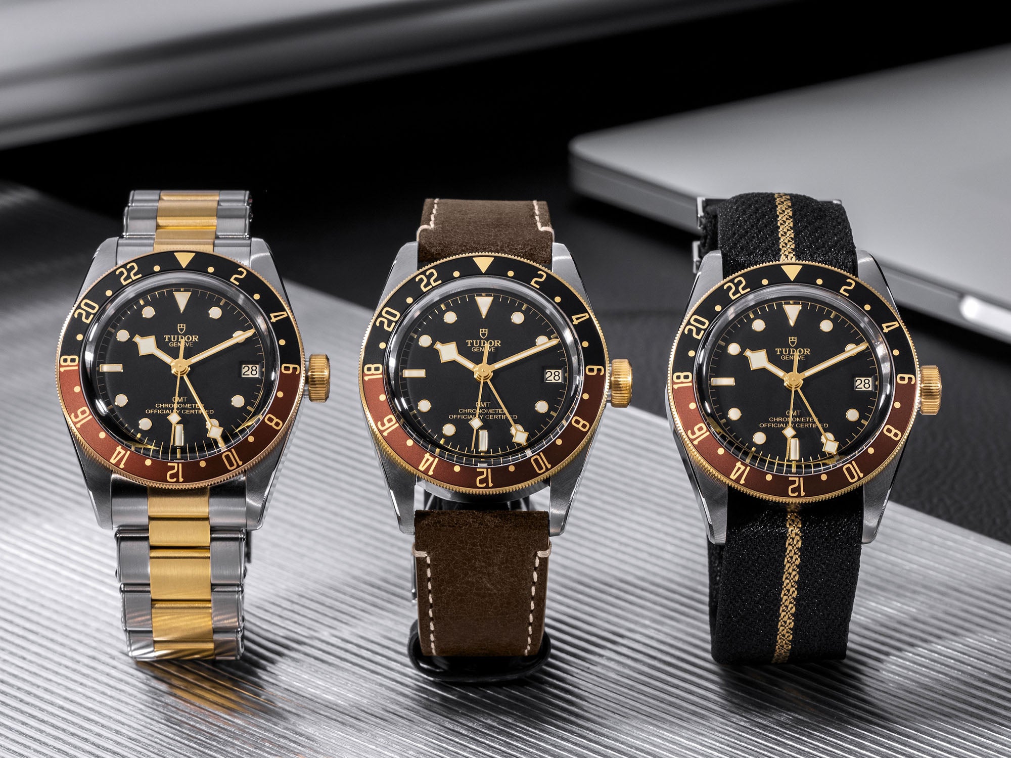 Tudor Black Bay GMT S&G watches