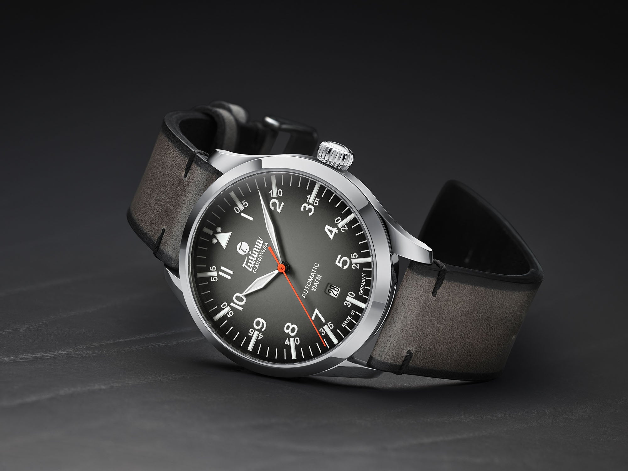 Tutima Flieger Slate Grey