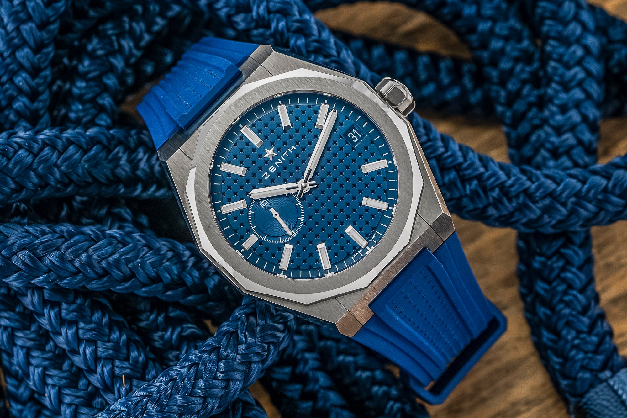 Zenith Defy Skyline rubber strap