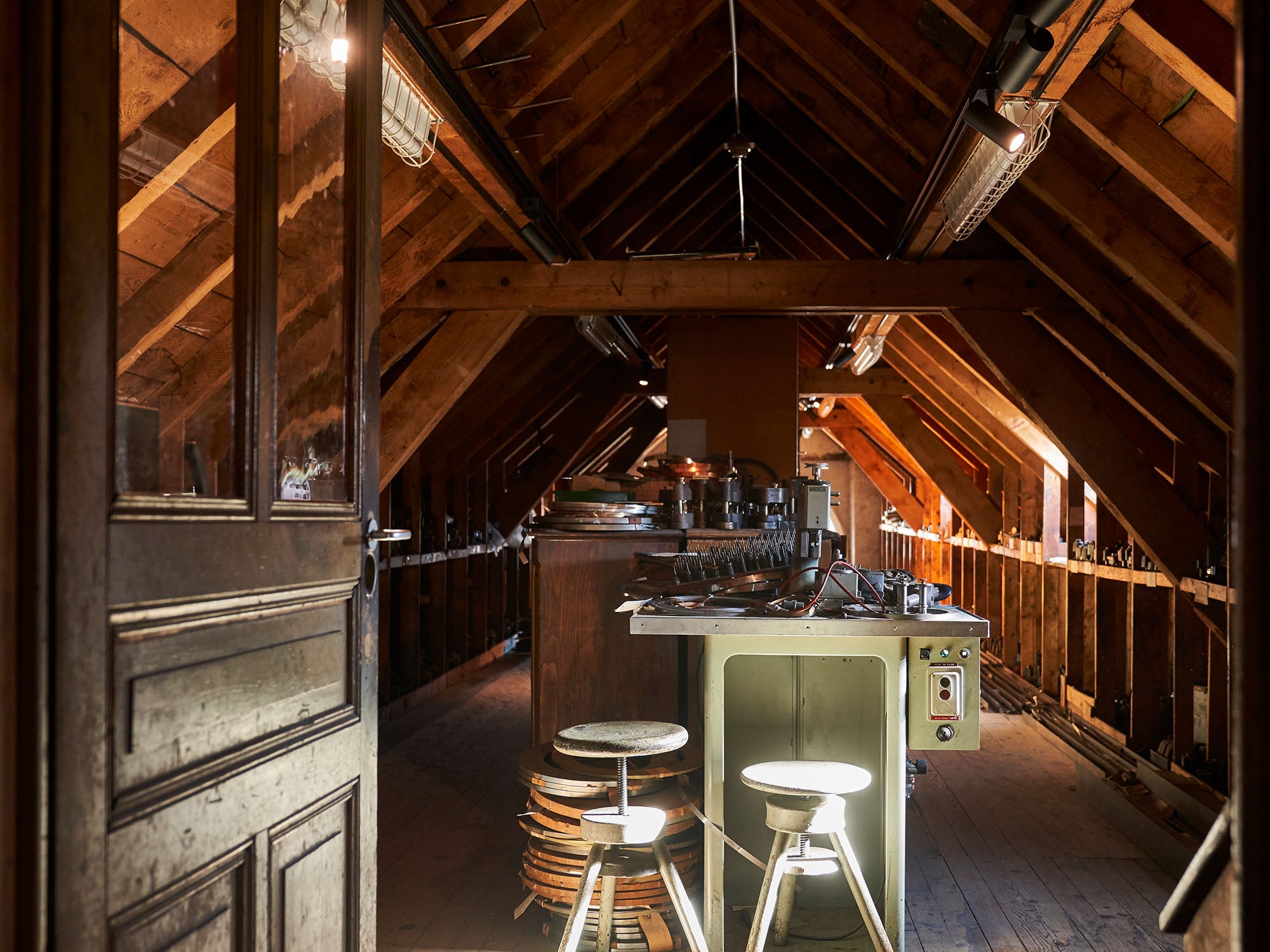 Zenith factory - Charles Vermot attic