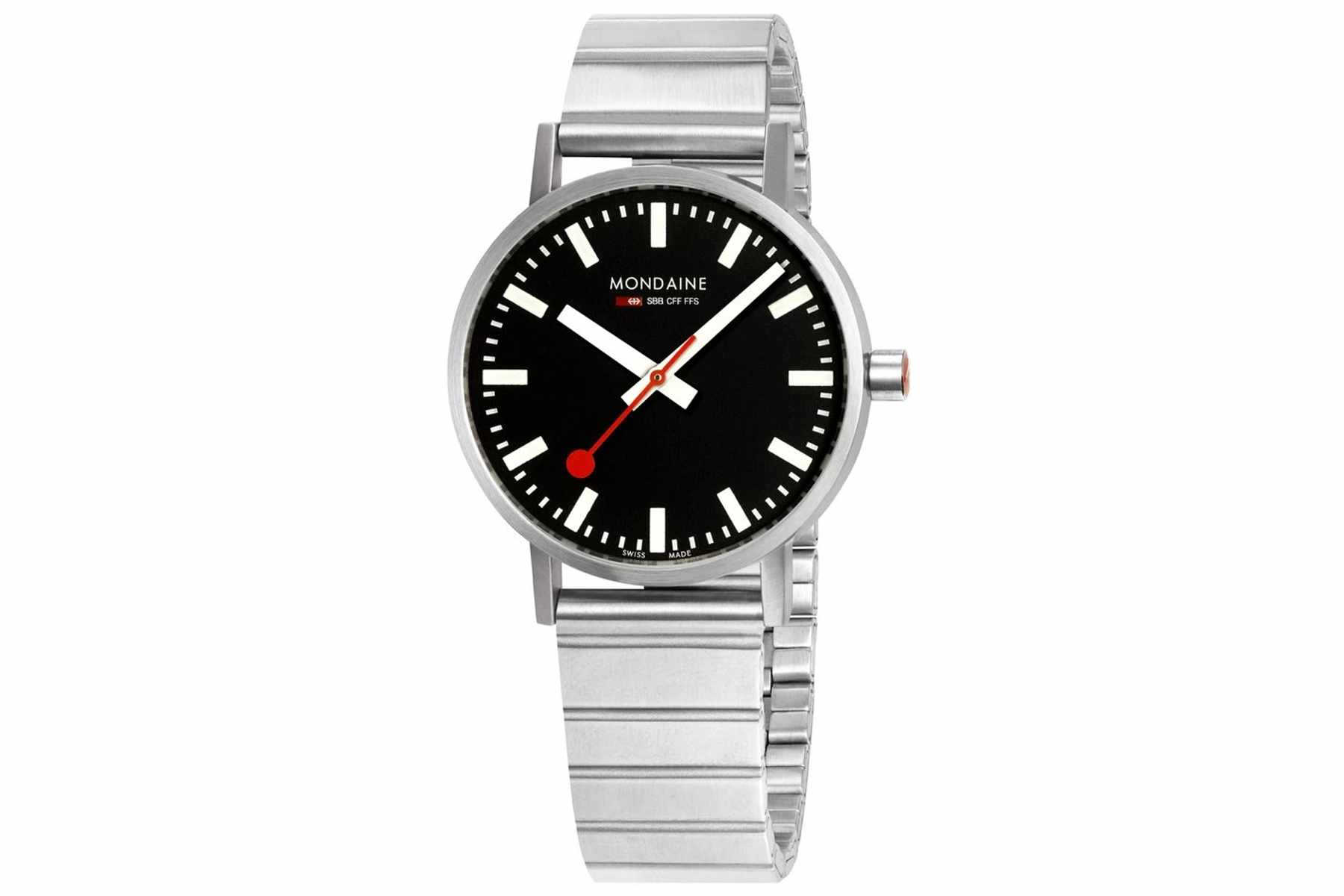 Mondaine Official Swiss Railway Classic Minimalist Watch