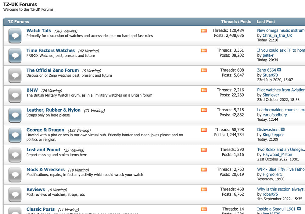 tz uk forums