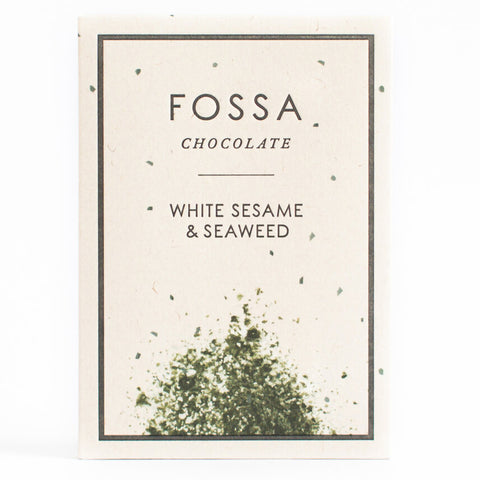 White Sesame Seaweed Chocolate | Creeds