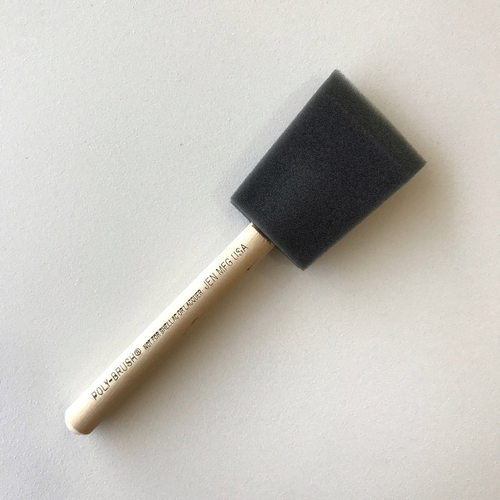 2 Angle Short Paint Couture Synthetic Paint Brush