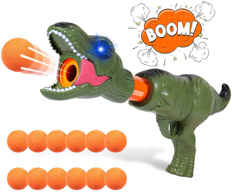 Trex Soft Ball Shooting Game (2 Trex Guns Included) DinoFanatics