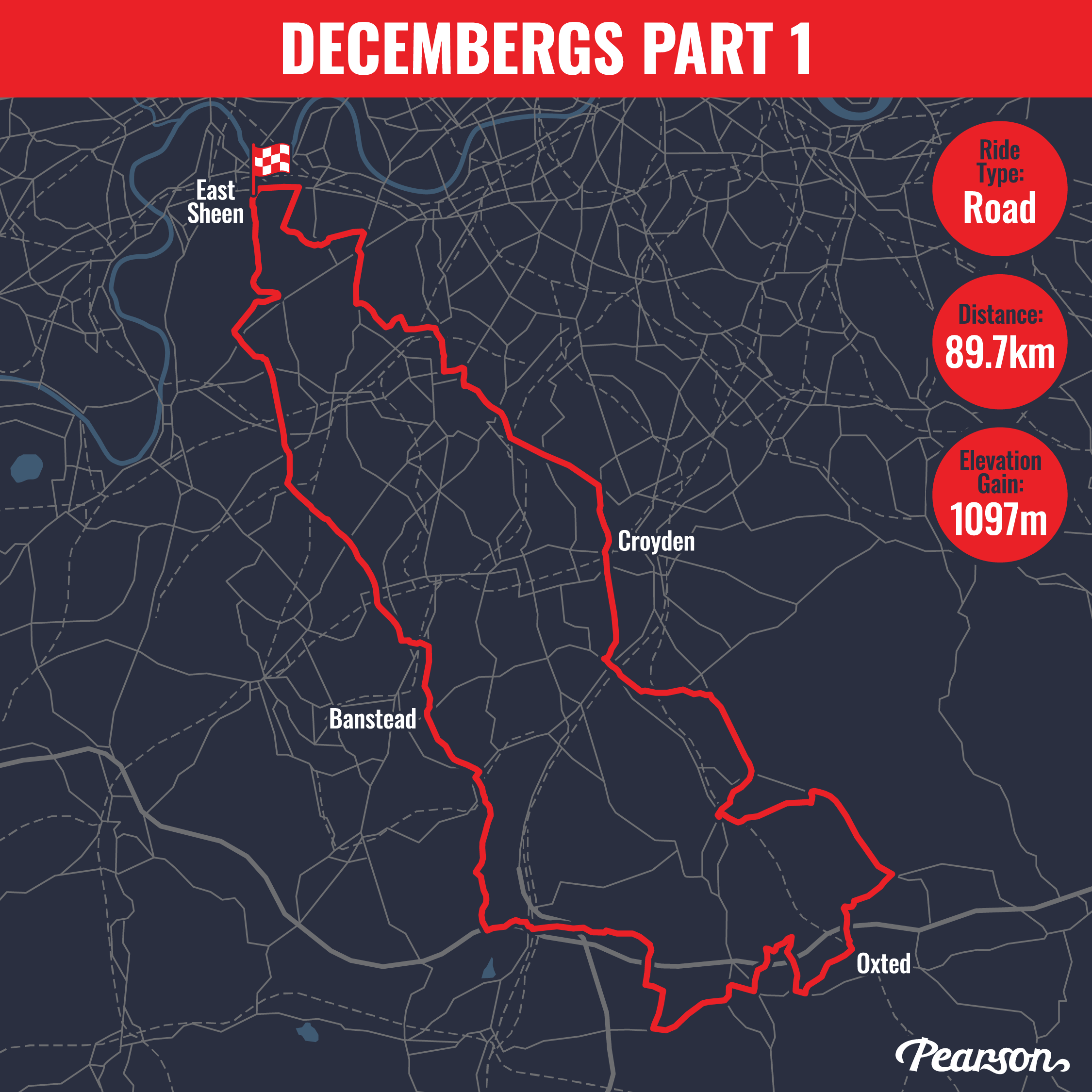 Decembergs- Part 1 Route Map 