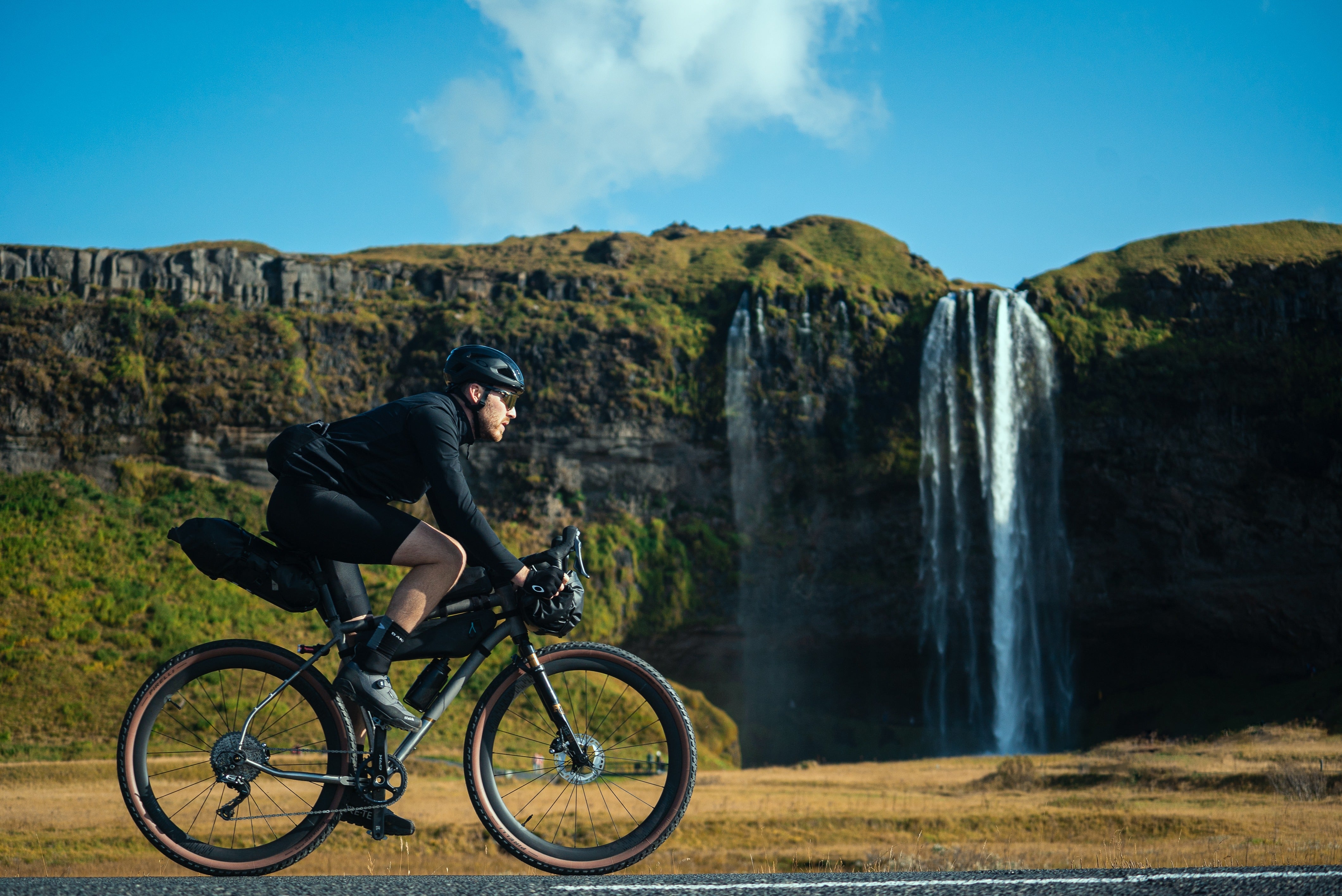 Iceland Waterfall Bike