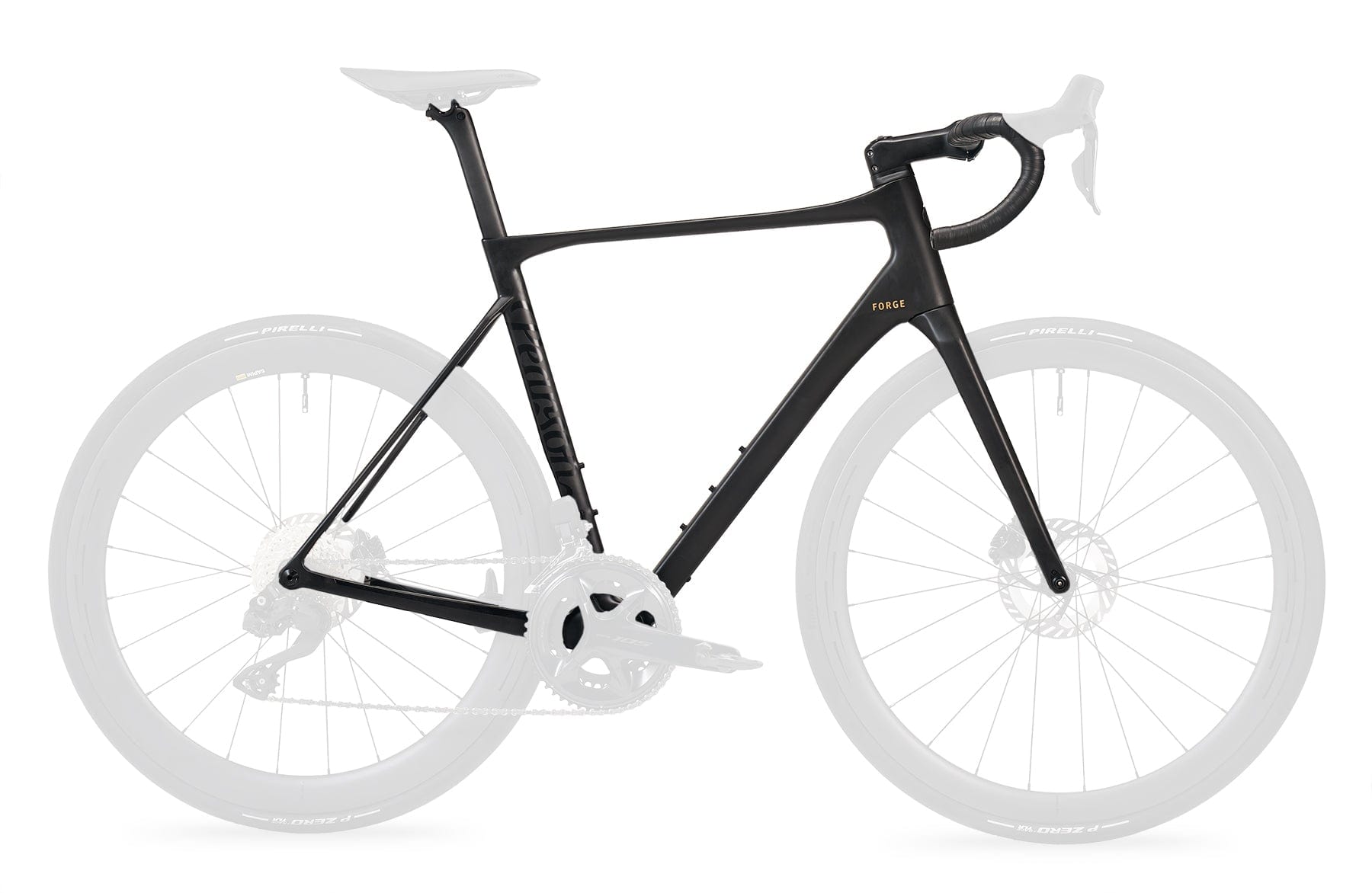Pearson Cycles PCS, FORGE - Carbon Road Frameset, 1 / Hammer Black