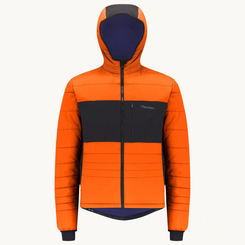 Pearson Cycles Pearson 1860, Field Day - Adventure Insulated Jacket Orange, Medium / Orange