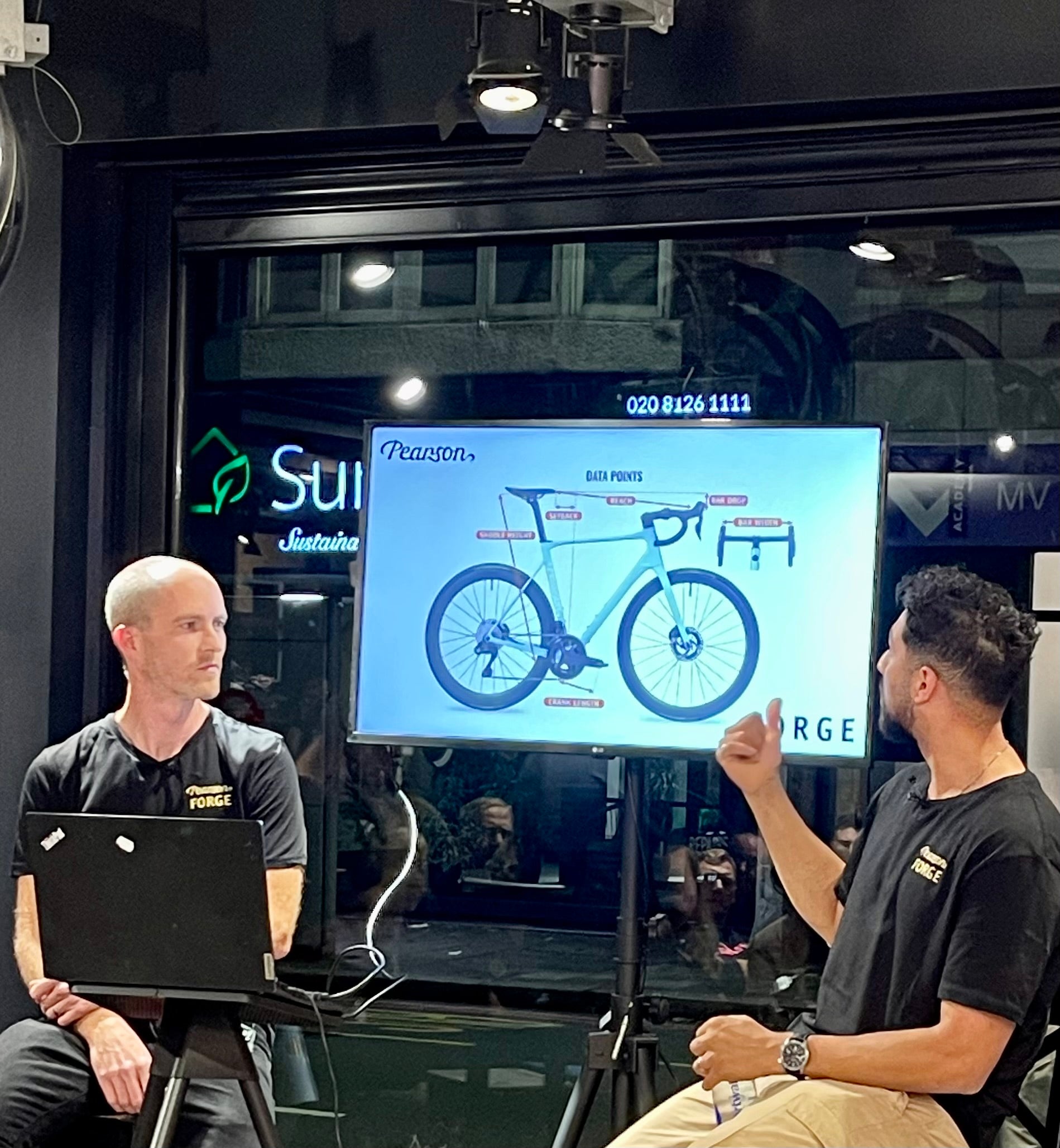 Scott and Nas Pearson bike fit