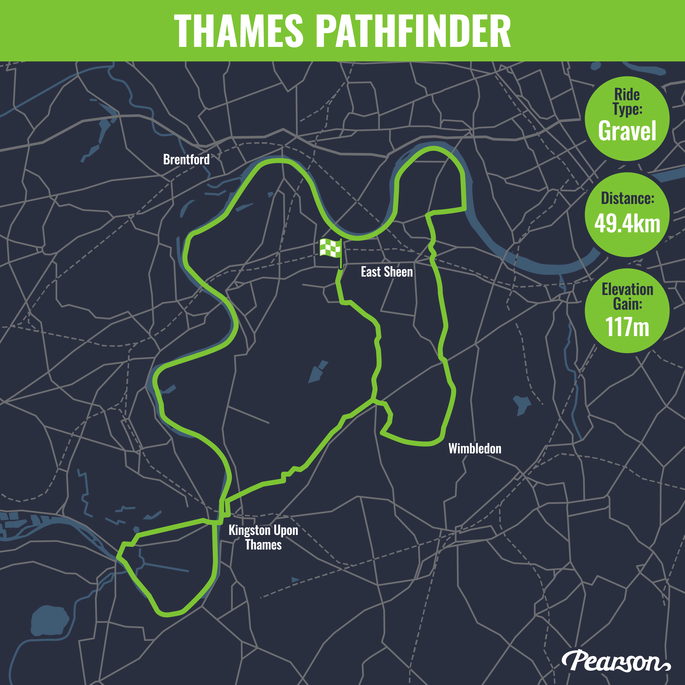 Thames Pathfinder Route Map 
