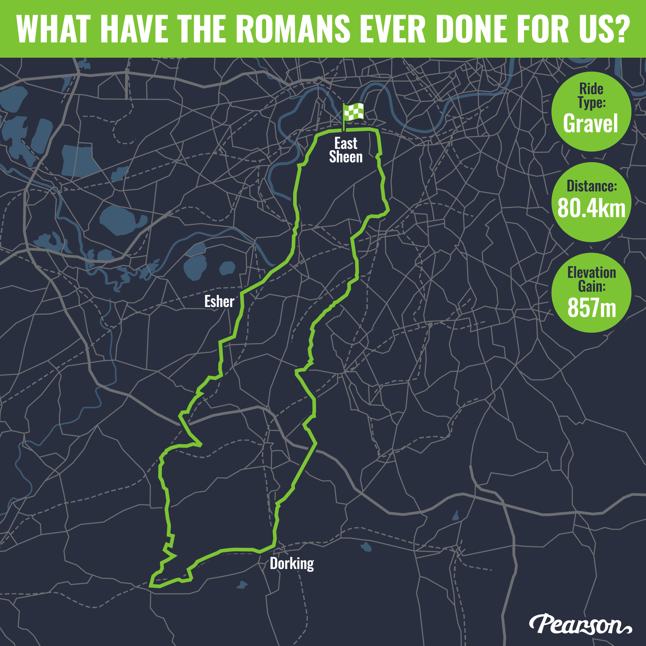 What have the Romans ever done for us? Route Map 