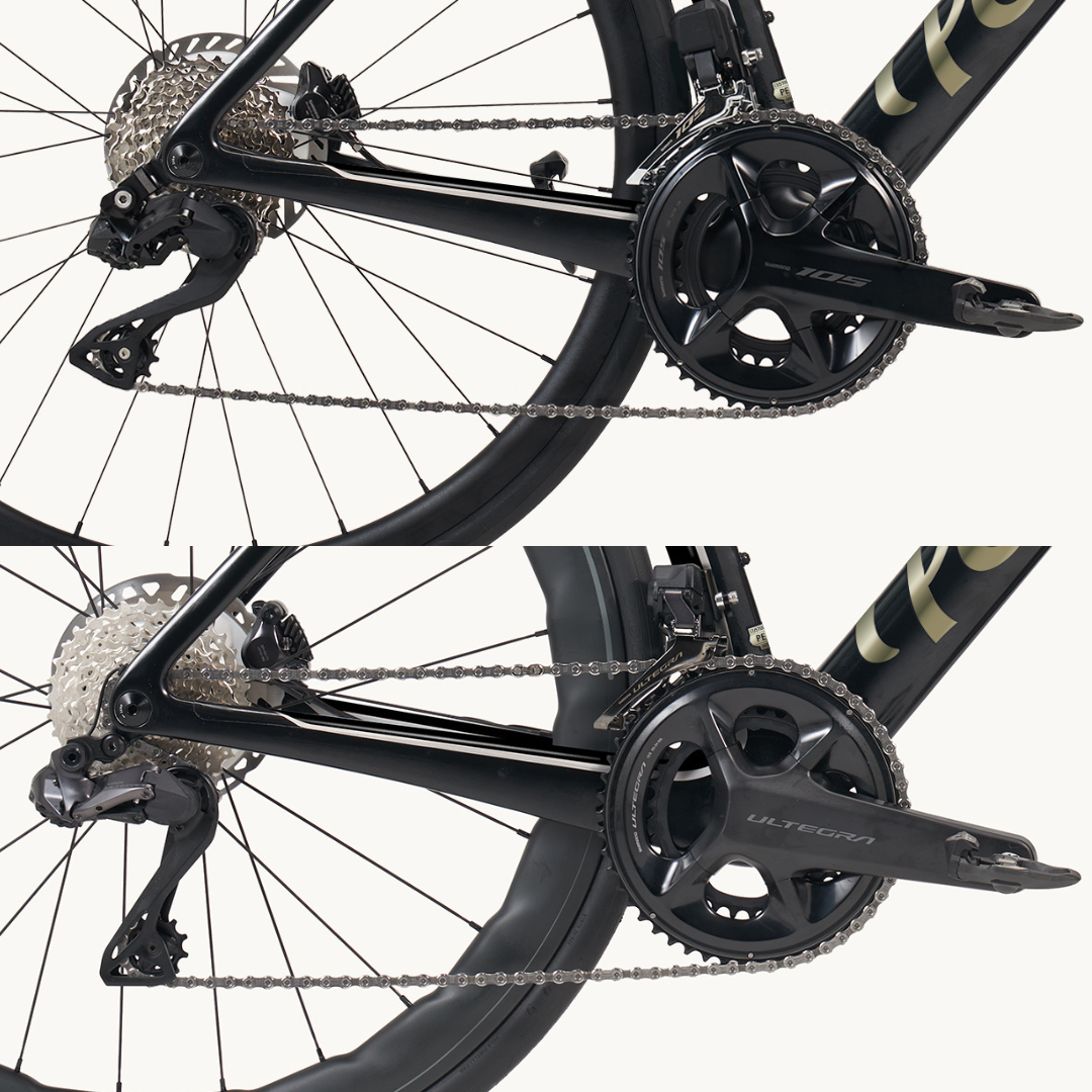 105 VS ULTEGRA