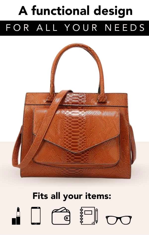 leather handbag