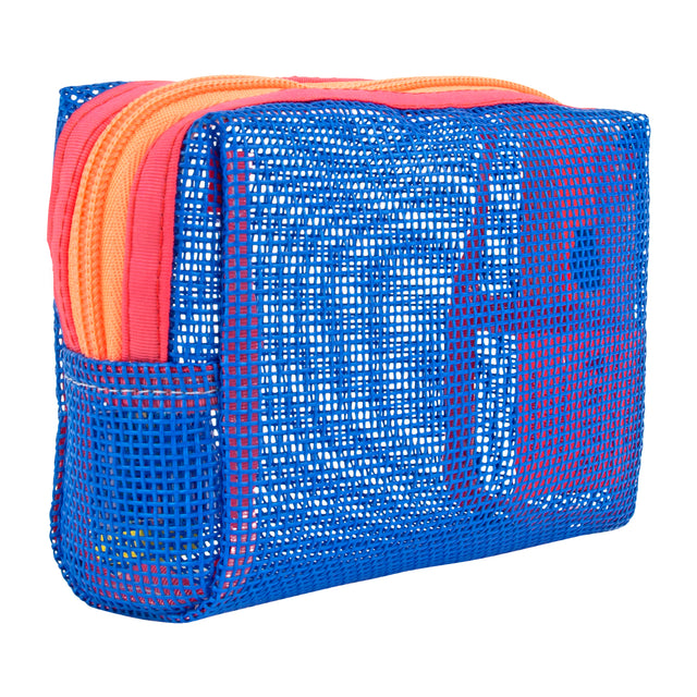 Pacific Mesh Chubby Zip Pouch – Mokuyobi