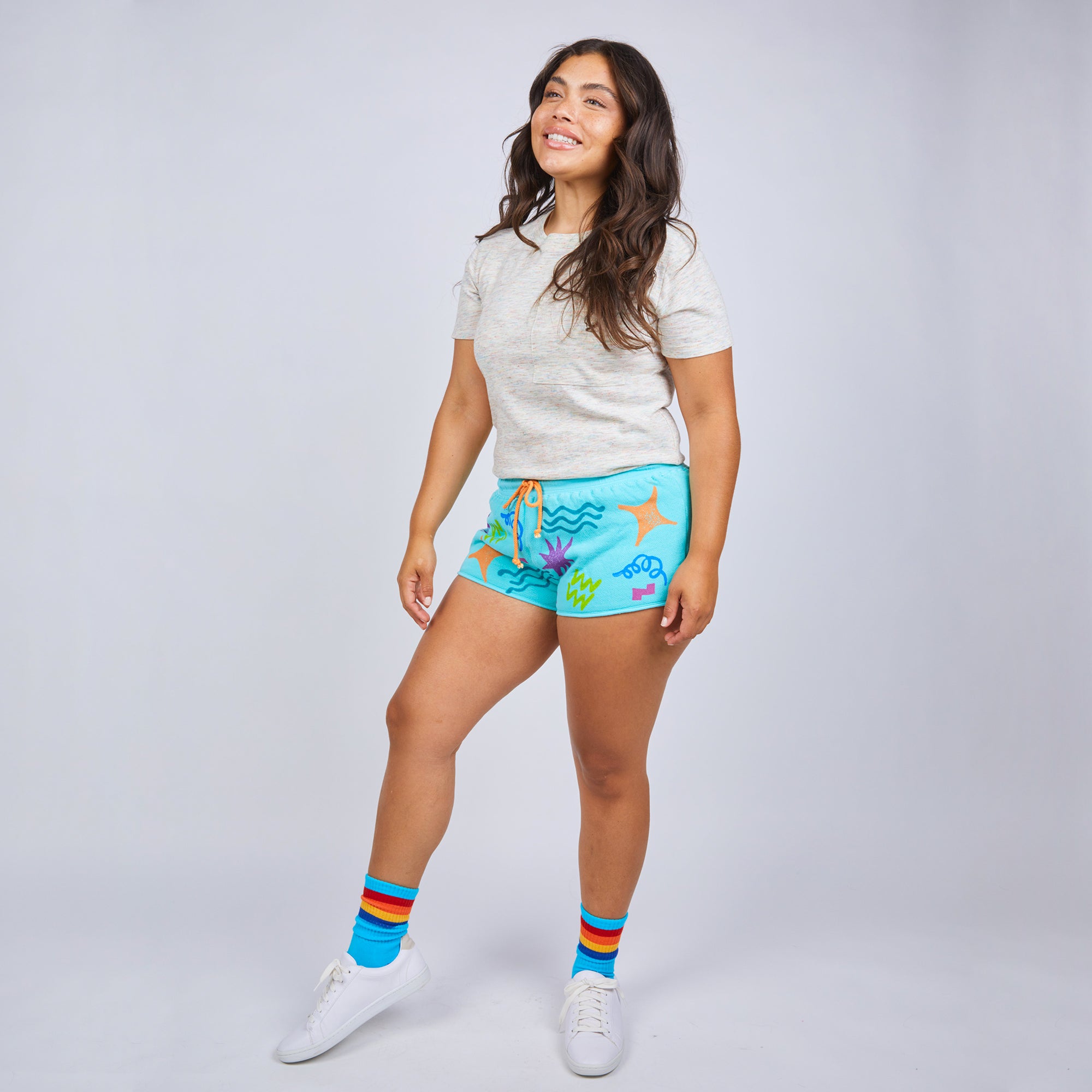 Wacky Stamp Sweat shorts