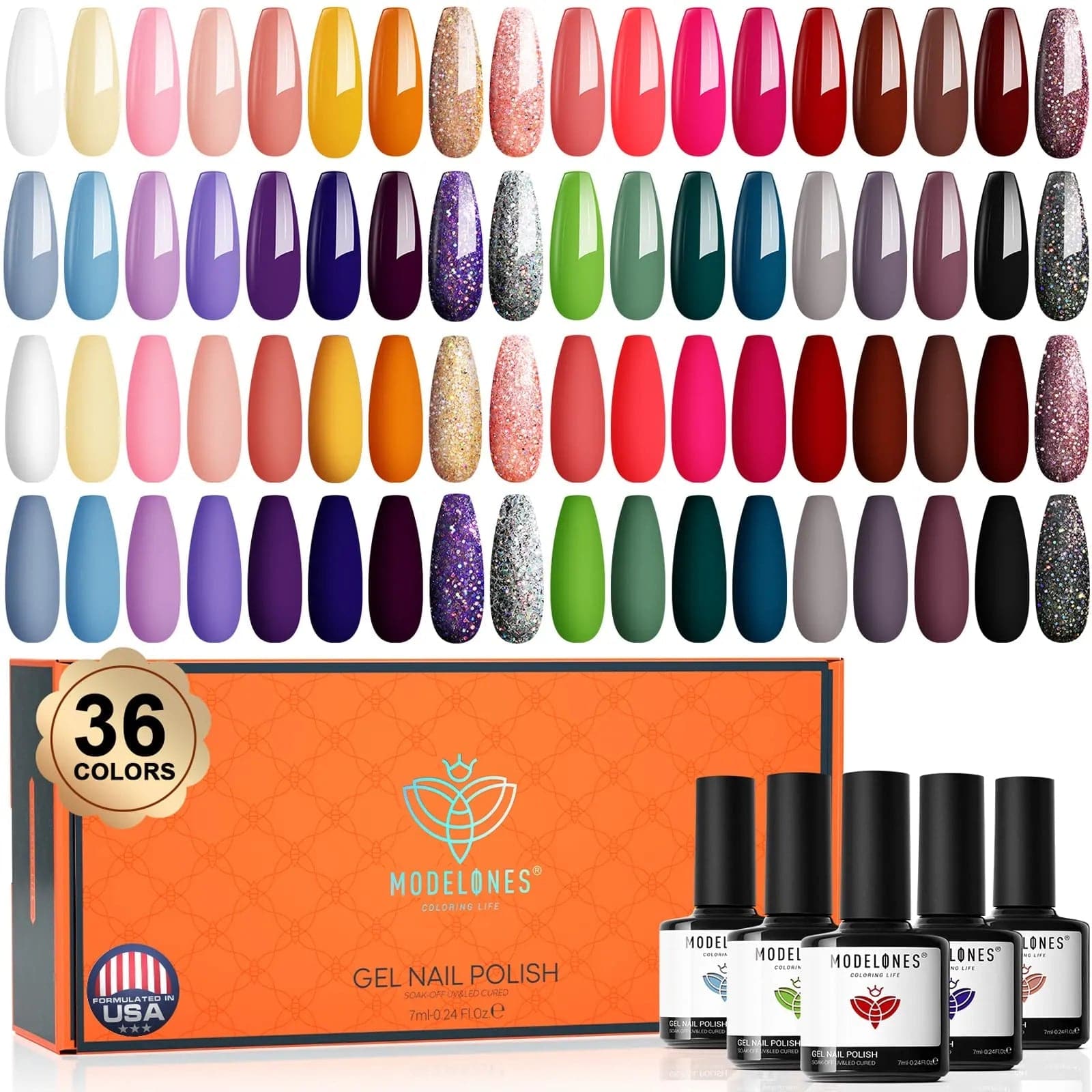 Colors Gel Nail Kit Starter Kit-Palette【US ONLY】| Modelones