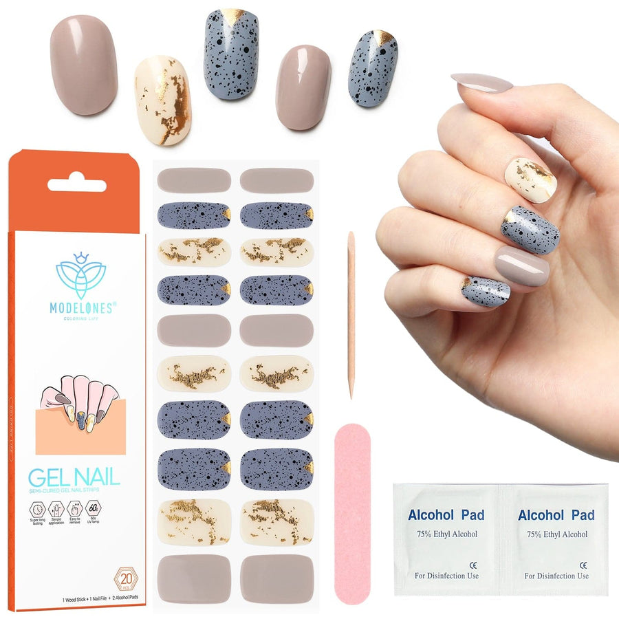 2022 Semi-Cured Gel Nail Strips