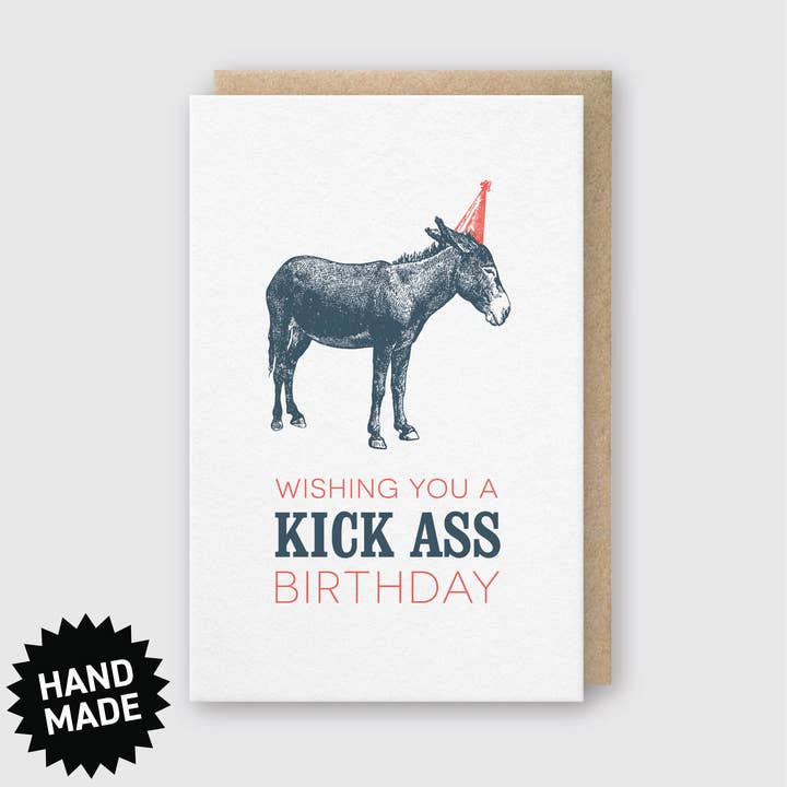  Kick Ass Birthday Card 