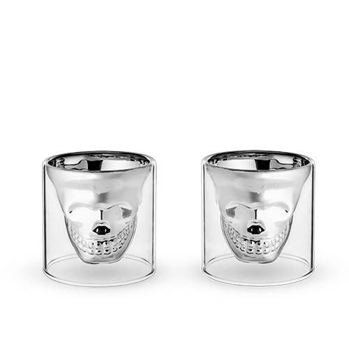  Skull Shot Glasses by Foster & Rye 