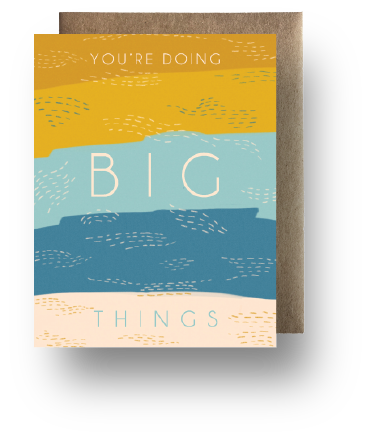  Big Things Card 