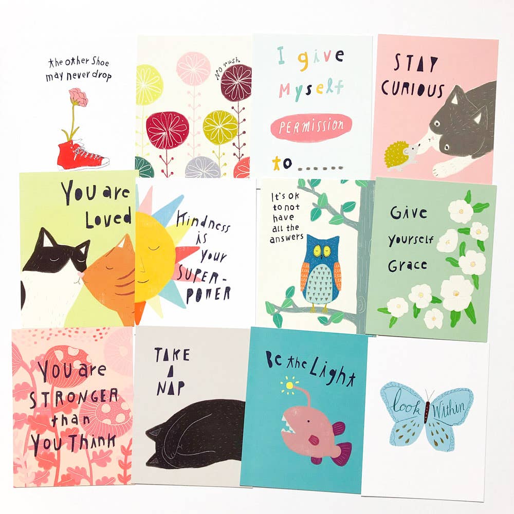  Kindness Postcard Set 