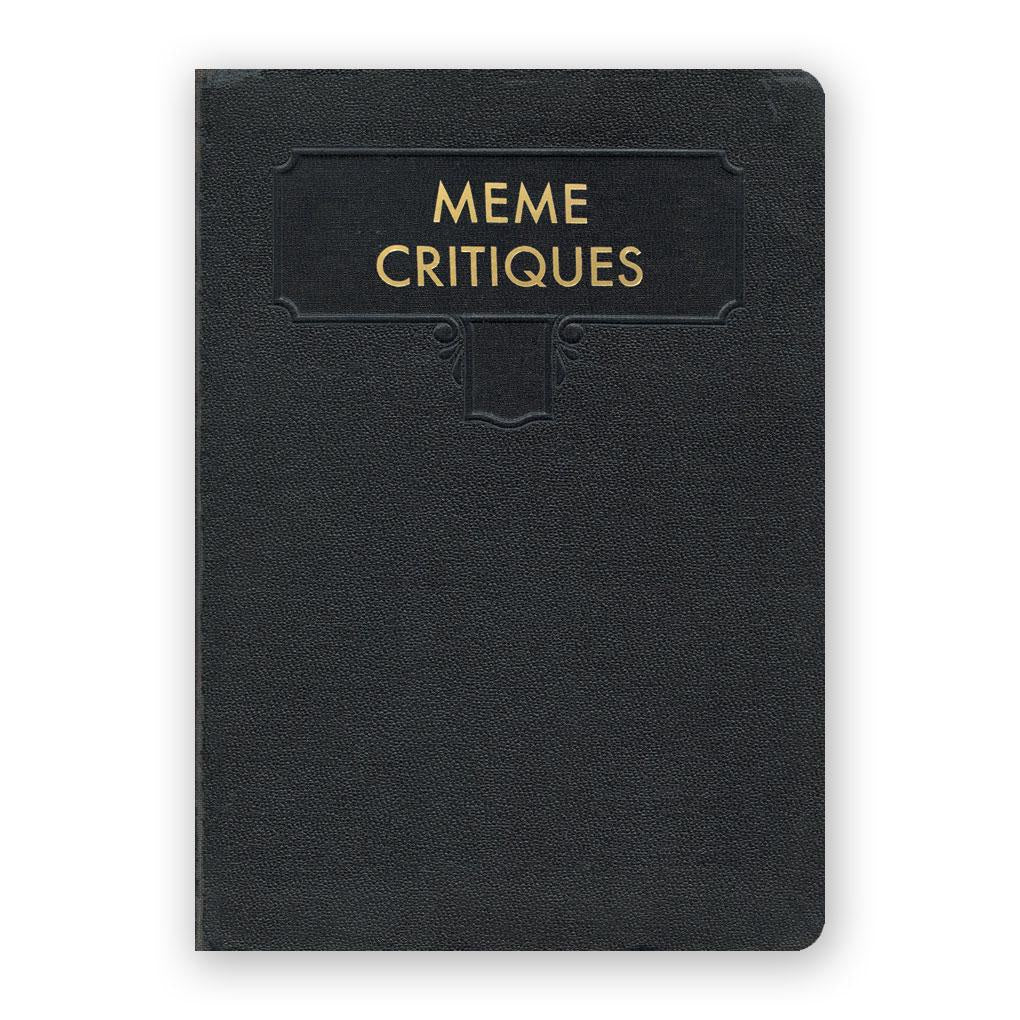  Meme Critiques Journal 