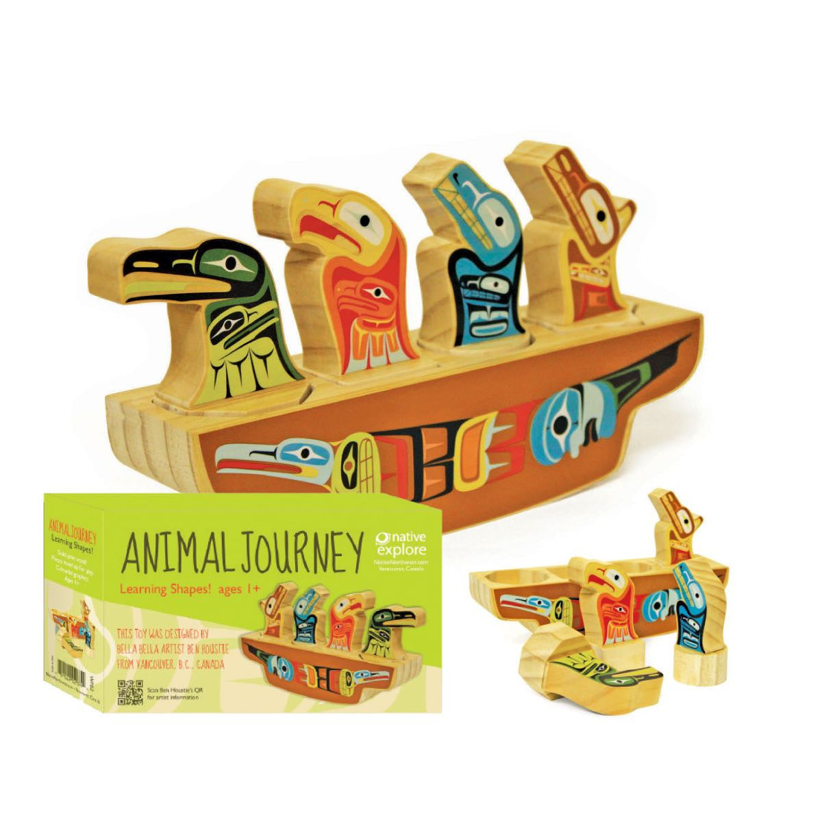  Learning Shapes - Animal Journey by Ben Houstie 