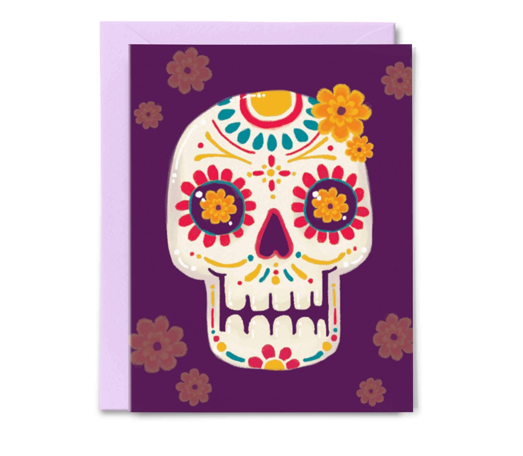  Sugar Skull Card - Leannimator series 