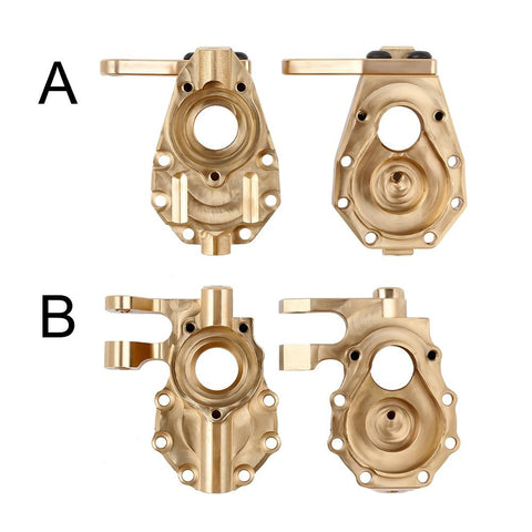 Machined Brass 42g Each Portal Cover (2) for Traxxas TRX-4 Scale & Trail  Crawler for R/C or RC - Team Integy