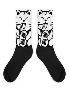 lucky cat socks