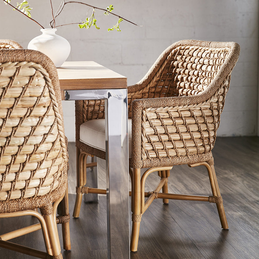 Плетеные стулья для кухни