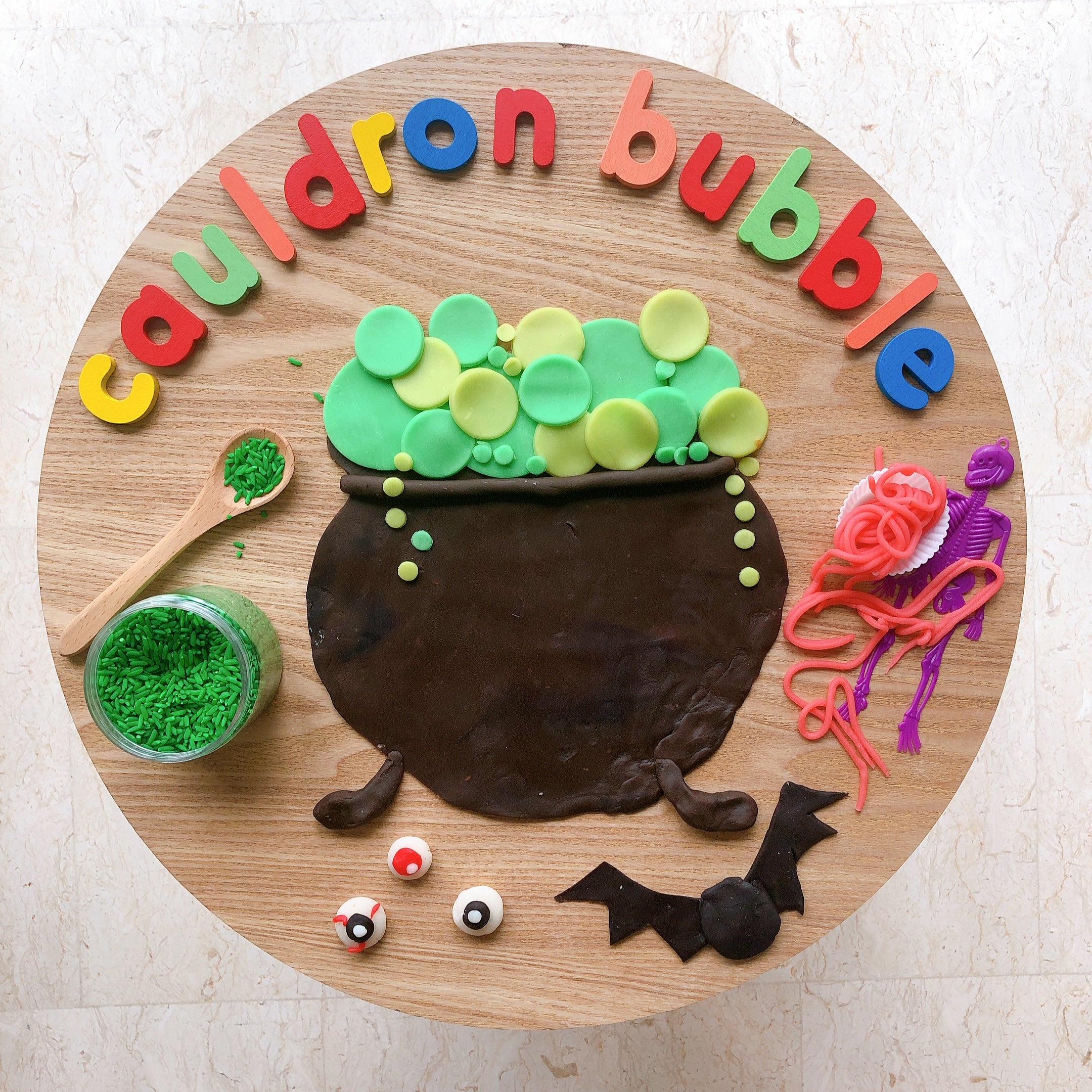 Halloween Play Dough Invitation 