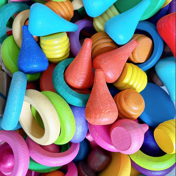 Wooden Loose Parts Play - Our Little Treasures