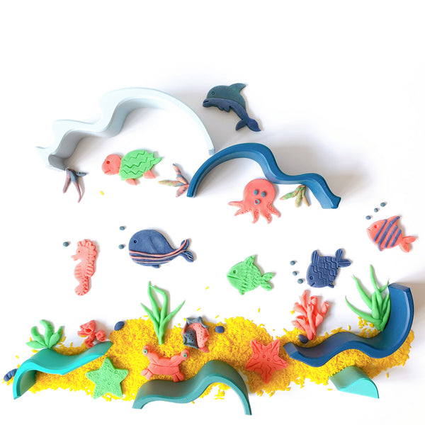 Under The Sea Play Dough Activities