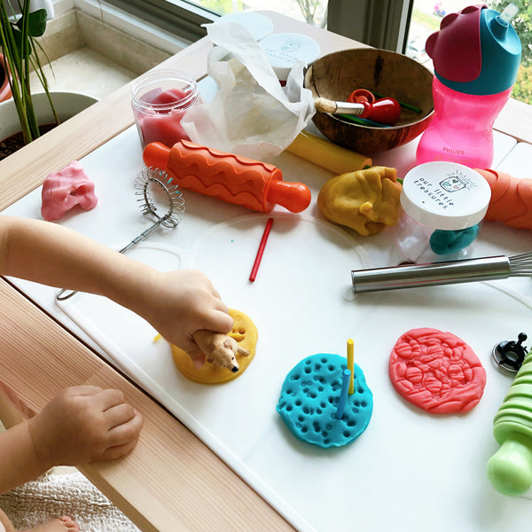 Play Dough Sensory Play - Our Little Treasures