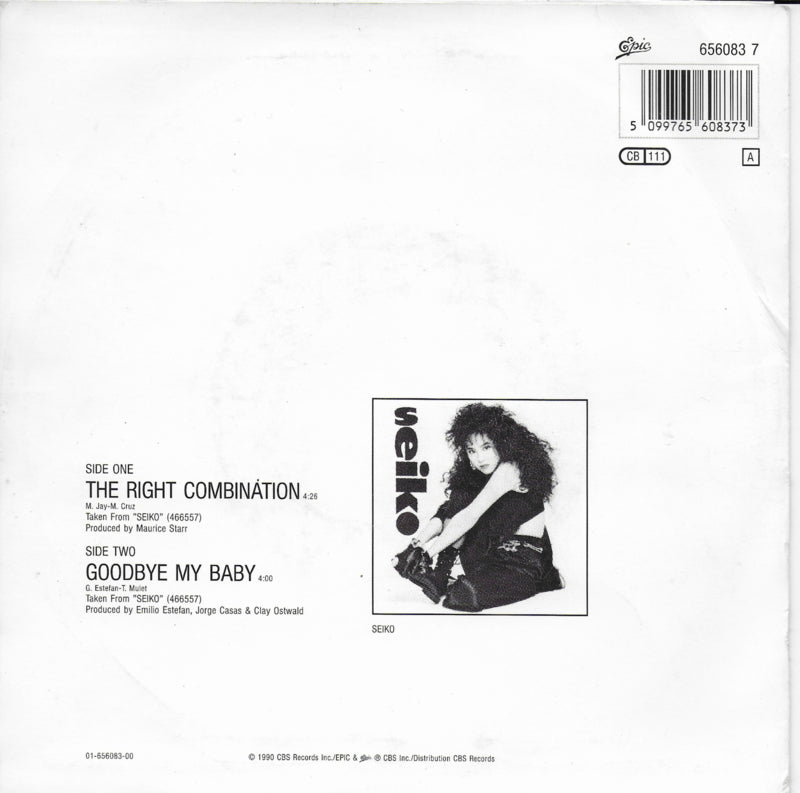 Seiko and Donnie Wahlberg - The right combination – Vinyl On 45