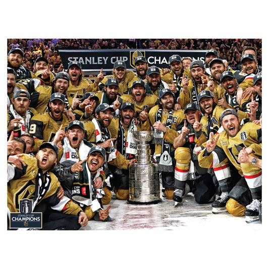 Wincraft Stanley Cup Champion Fan Decal 5.5x7.75 - Vegas Golden