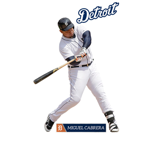 Detroit Tigers: Miguel Cabrera Montage Mural - Officially Licensed MLB