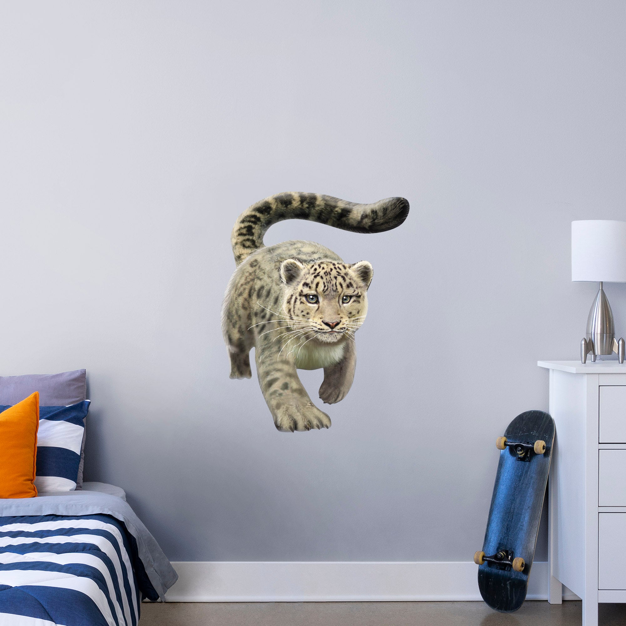 Snow Leopard - Removable Wall Decal Giant Decal by Fathead | Vinyl