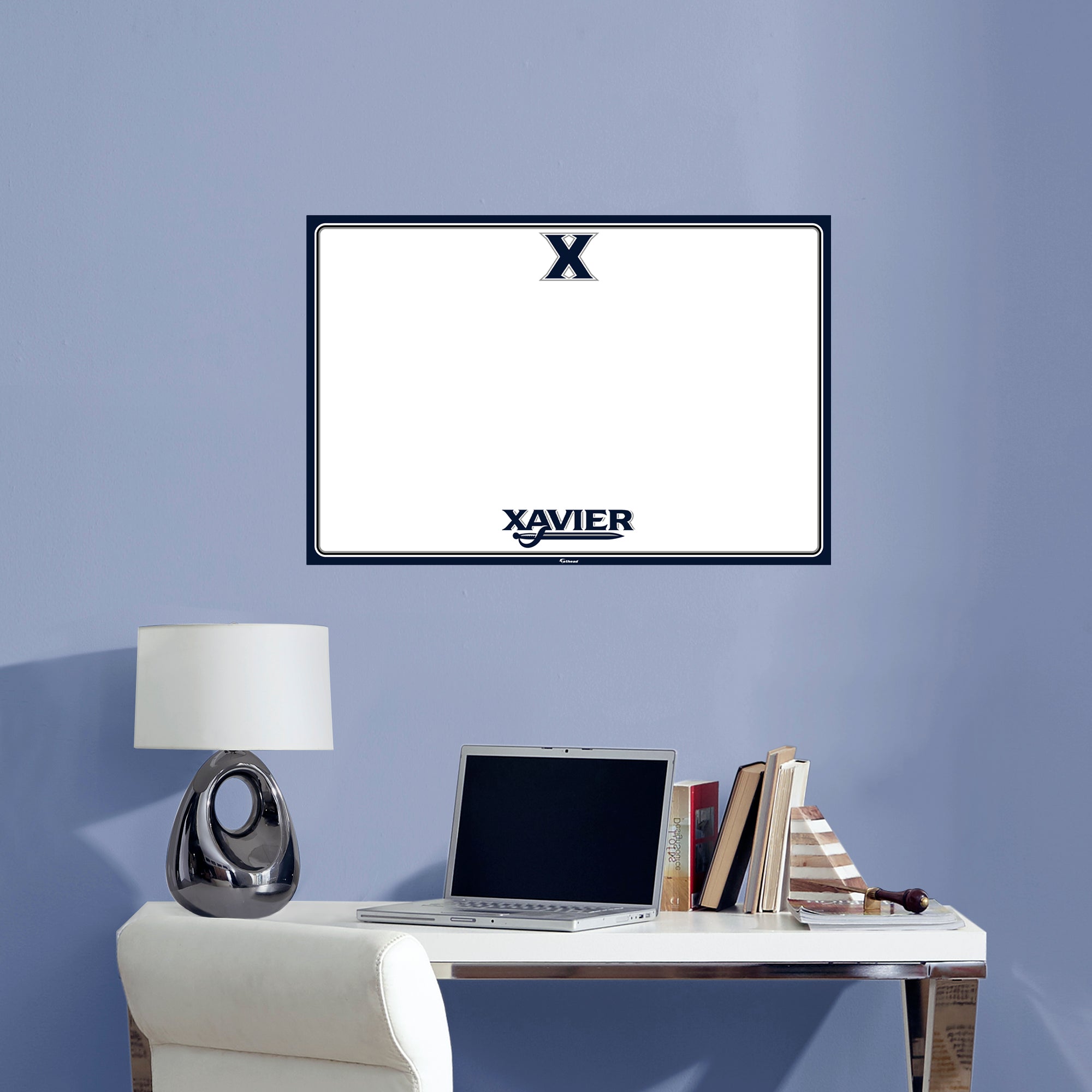 Xavier Musketeers 2020 X-Large Dry Erase Whiteboard - Officially Licensed NCAA Removable Wall Decal XL by Fathead | Vinyl