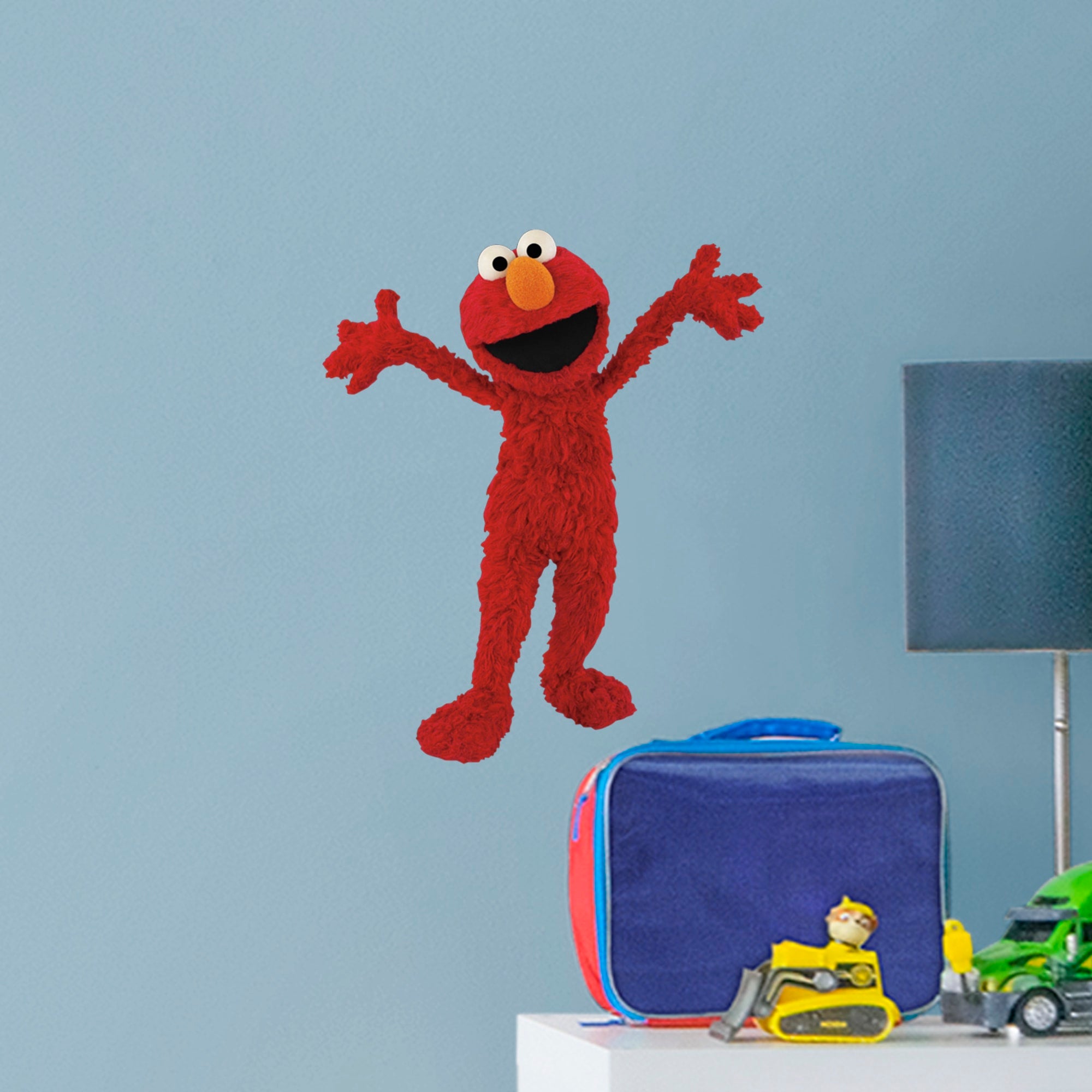 Elmo - Officially Licensed Sesame Street Removable Wall Decal Large by Fathead | Vinyl