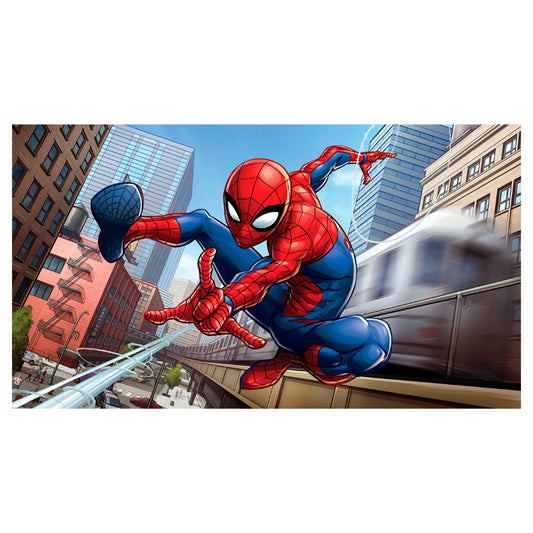 Spider-Man: Comics Badge Mural - Officially Licensed Marvel Removable