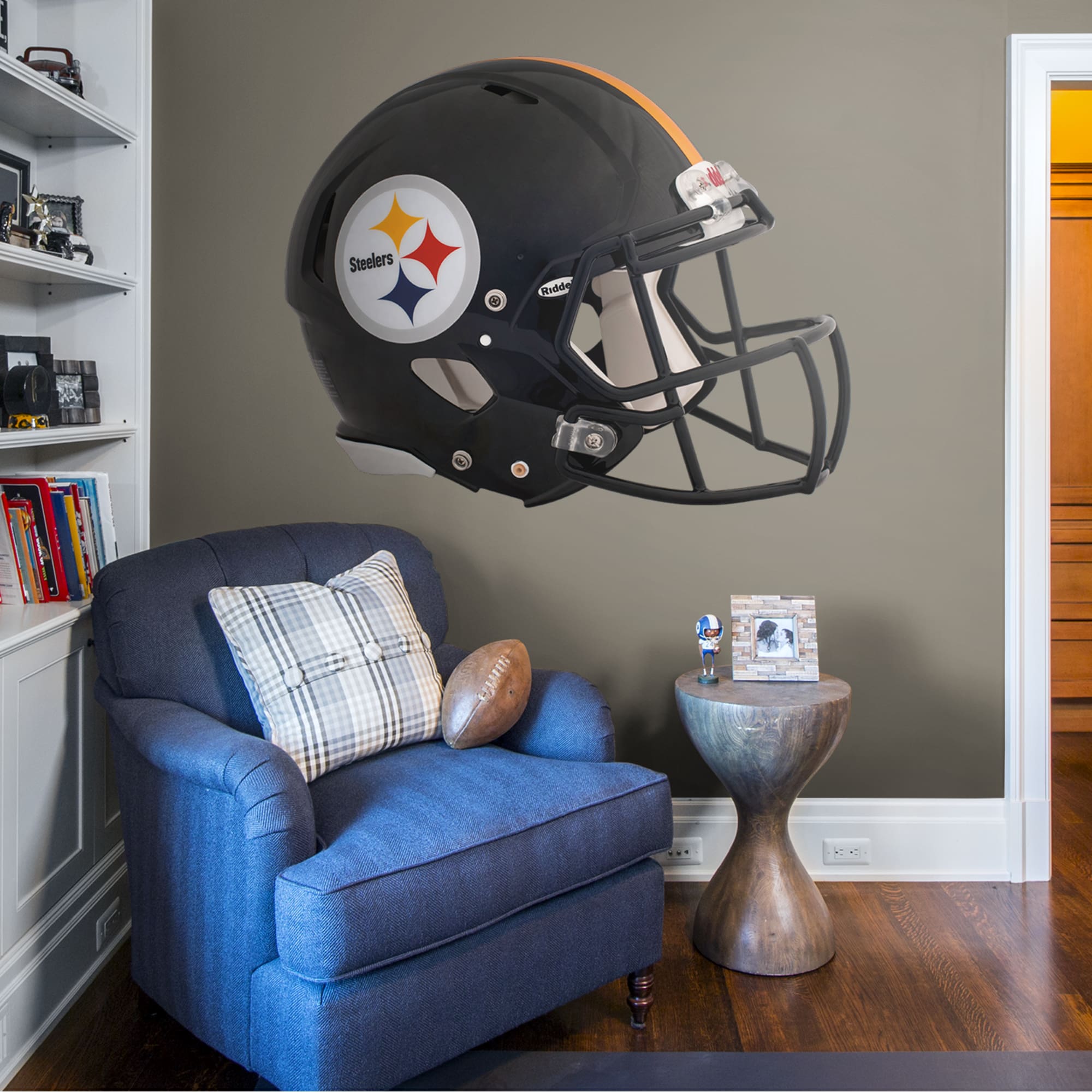 pittsburgh steelers fathead helmet