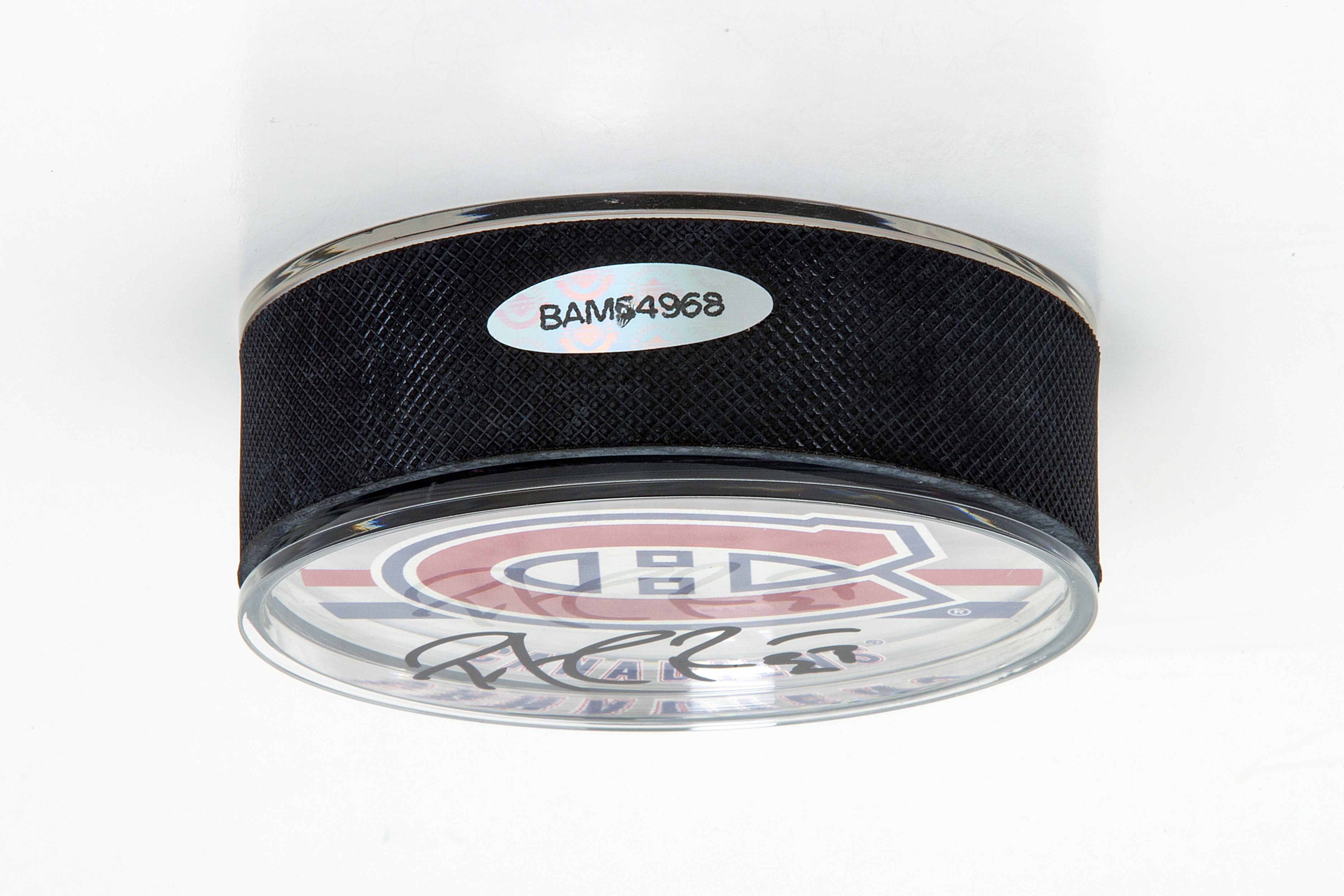 Patrick Roy Montreal Canadiens Acrylic Puck Autograph by Fathead