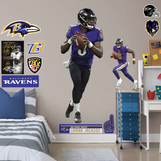 Fathead Alvin Kamara: Color Rush - Giant Officially Licensed NFL Removable  Wall Decal 
