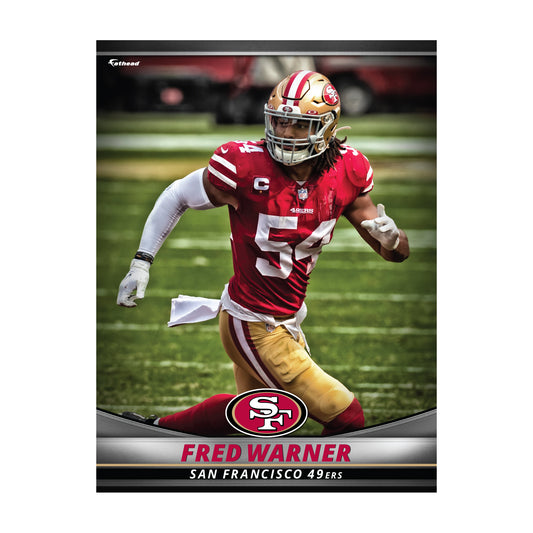 San Francisco 49ers: Christian McCaffrey 2022 Outdoor Player - Officia –  Fathead