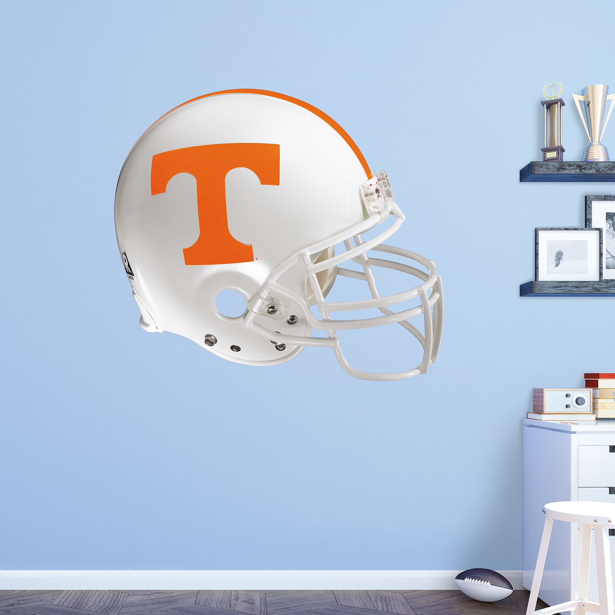 Tennessee Volunteers: Helmet - Officially Licensed Removable Wall Decal 54.0"W x 48.0"H by Fathead | Vinyl