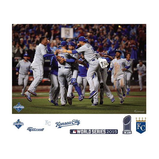 World Series Champs - Kansas City Royals Vinyl Sticker